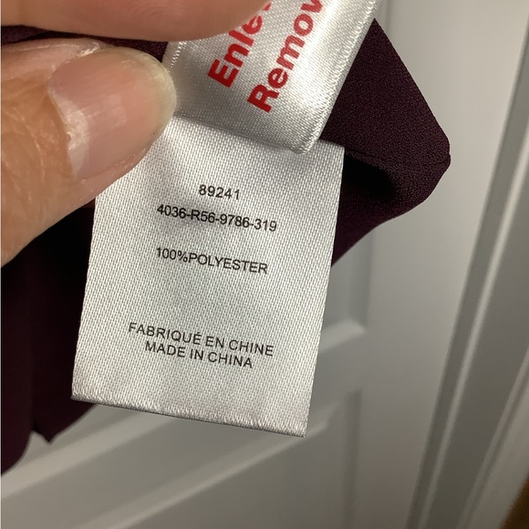 NWT Laura Petites chiffon tank top,with front buttons - Picture 10 of 10